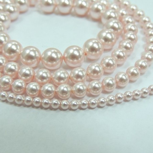 ЖЕМЧУГ Swarovski 5810, Crystal Rosaline Pearl