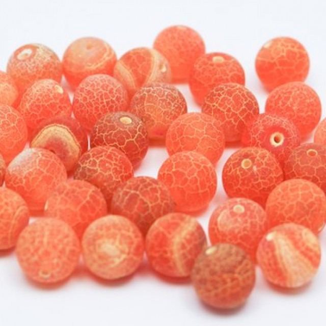 АГАТ каракле матовый Orange