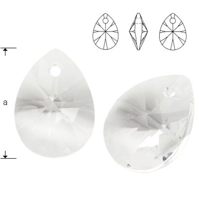 ПОДВЕСКА Swarovski 6128, Сrystal