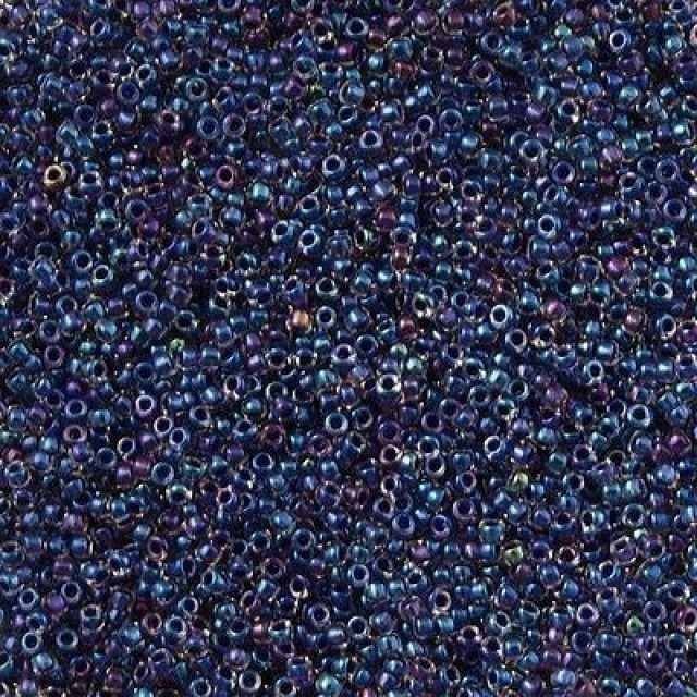 Бисер MIYUKI круглый Inside Color Lined Midnight Blue (0181) /5г