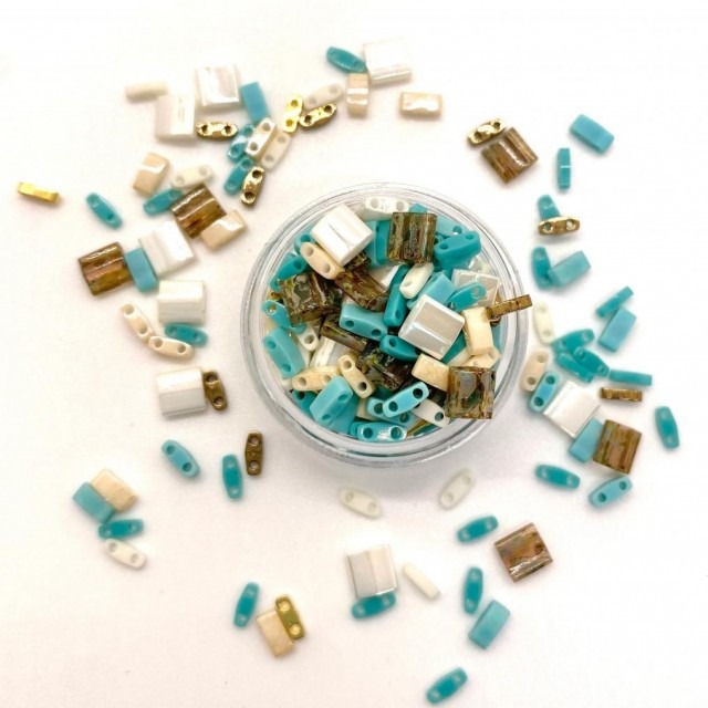 Бусина MIYUKI Half Tila & Tila Desert Wind (MIX0223) /5г