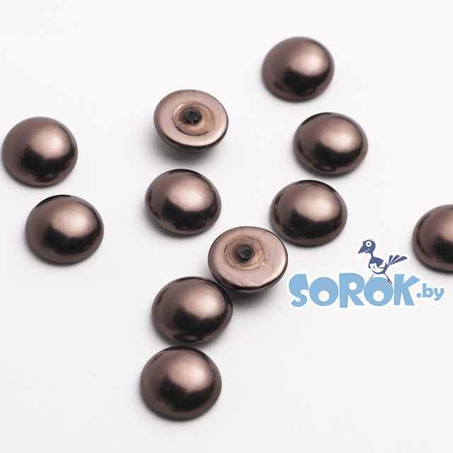 КАБОШОН из стекла, Chocolate