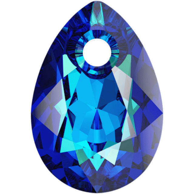 Подвеска Swarovski 6433, Bermuda Blue