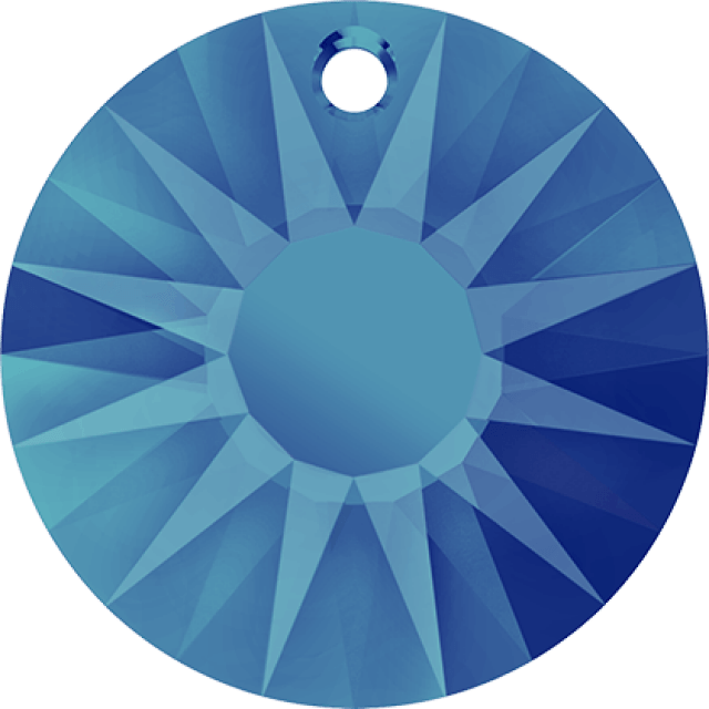 Подвеска Swarovski 6724/G, Bermuda Blue