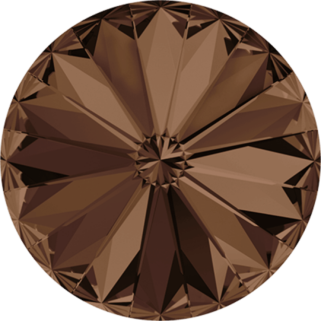 Риволи Swarovski 1122, Smoked Topaz