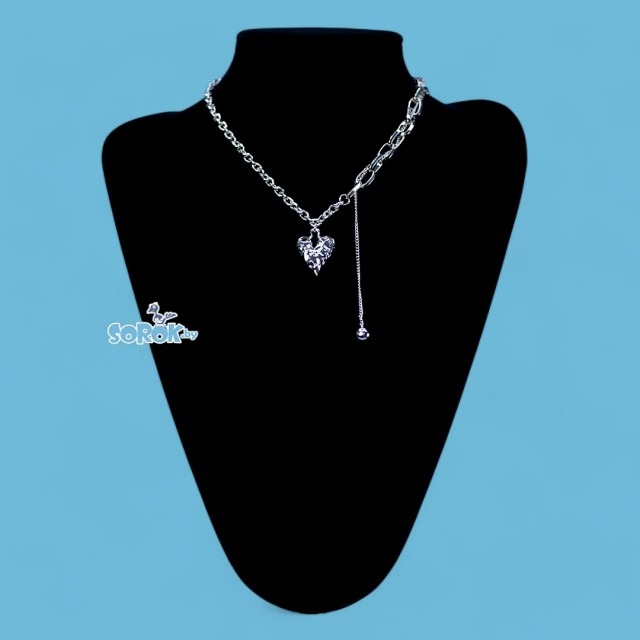 КОЛЬЕ S-12, родий 