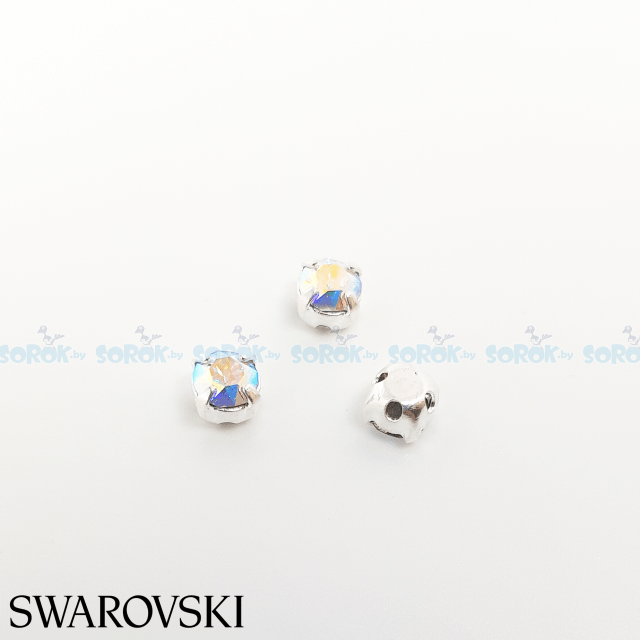 ШАТОН Swarovski 1088 в оправе Сr.AB (родий)