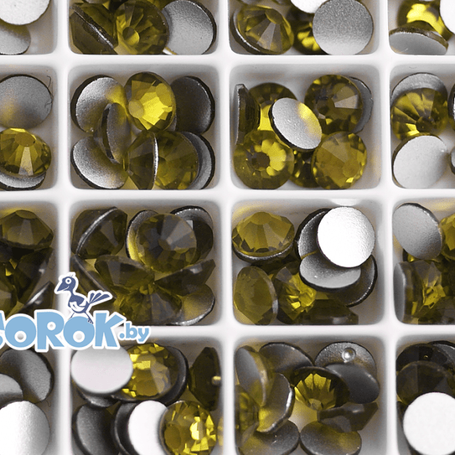 Стразы, Olivine / 144шт