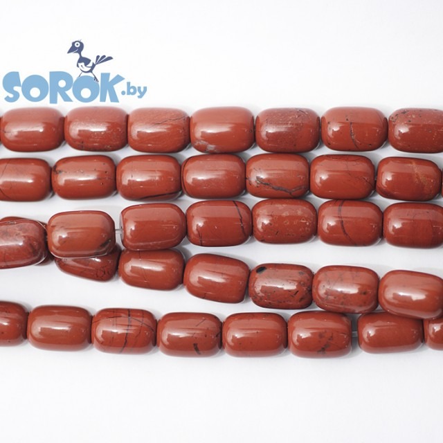 ЯШМА красная, бочонок