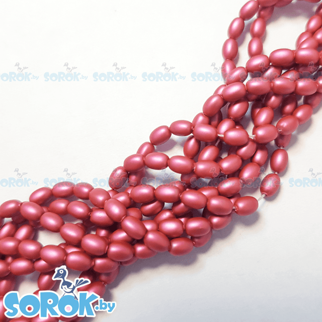 ЖЕМЧУГ Swarovski 5824, Рис, Crystal Mulberry Pink Pearl