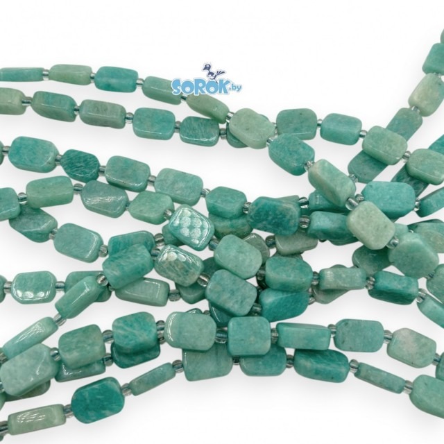АМАЗОНИТ прямоугольник (12х8мм)