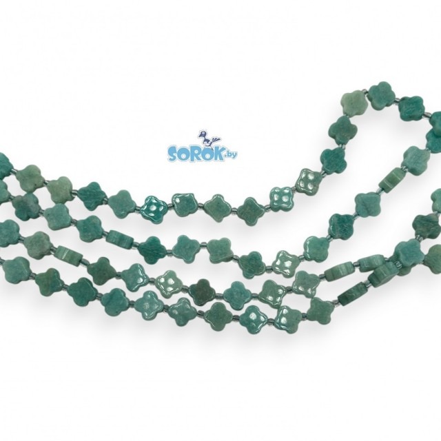 АМАЗОНИТ клевер (11,5мм)