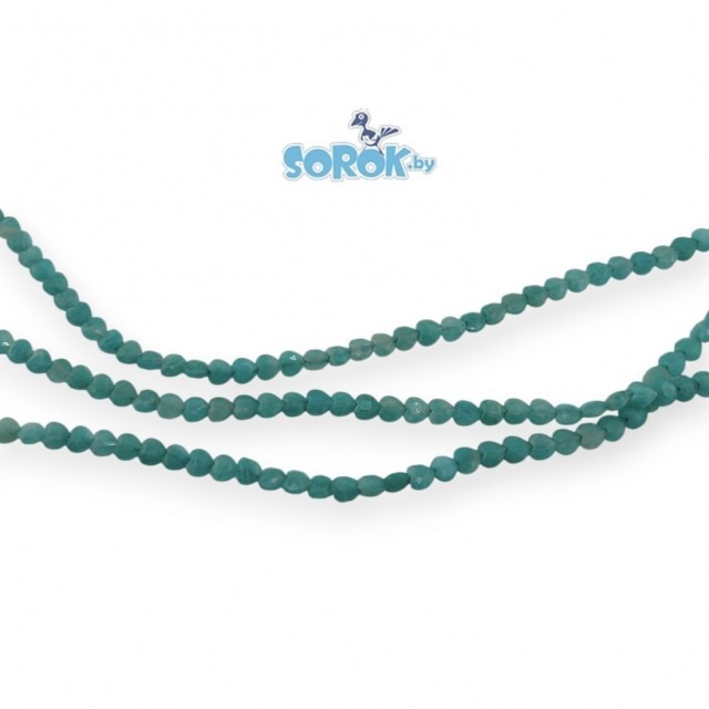 АМАЗОНИТ с ювелирной огр., сердце 6мм