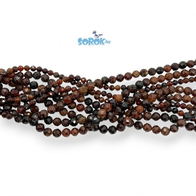 ГРАНАТ оранжевый с юв.огранкой 