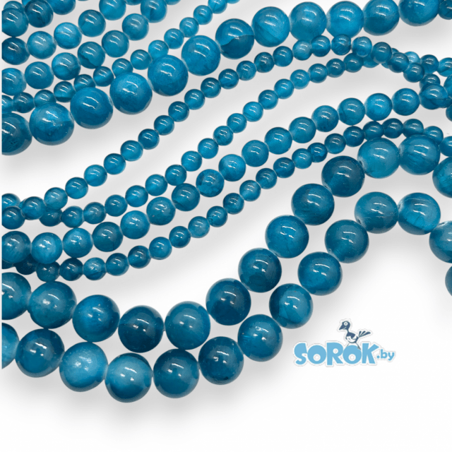 КВАРЦ тонированный, Bermuda blue