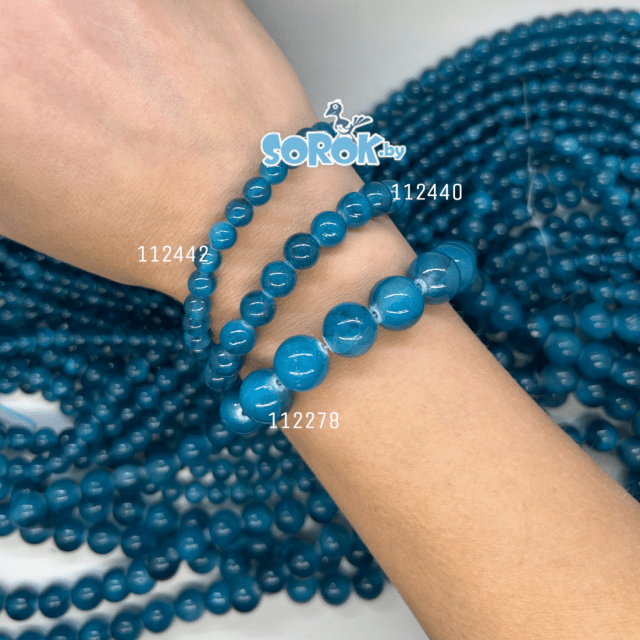 КВАРЦ тонированный, Bermuda blue