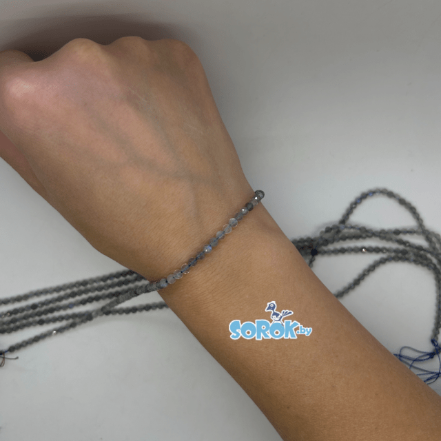 ЛАБРАДОРИТ с ювелирной огр. кат. А (3,5мм)