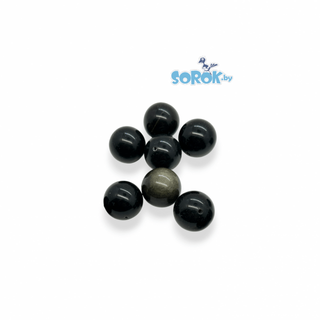 ОБСИДИАН золотой, кат. АА (20мм)