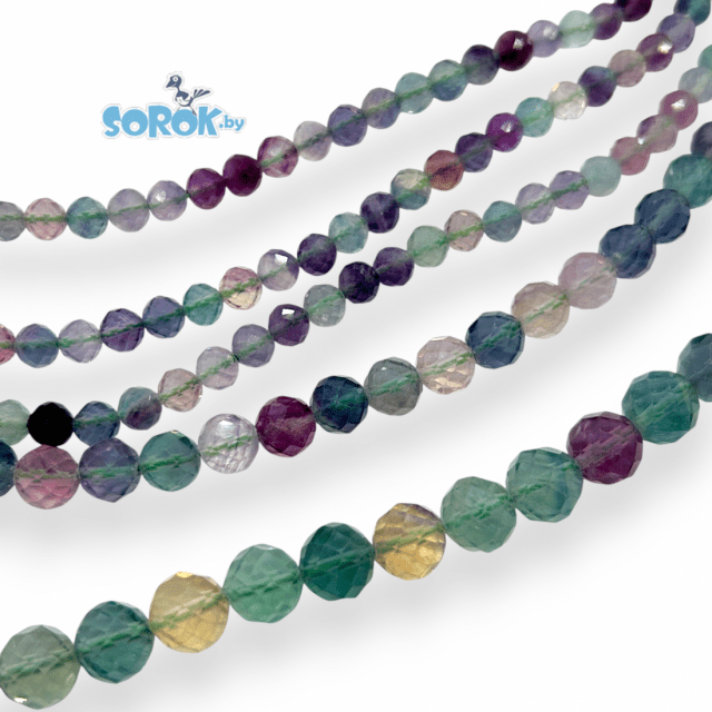 ФЛЮОРИТ радужный с юв.огранкой ФЛЮОРИТ радужный с юв.огранкой