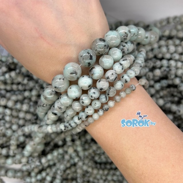 ЯШМА далматин, зеленая