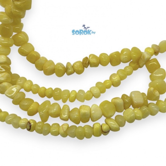 ОНИКС желтый (тонировка), галька