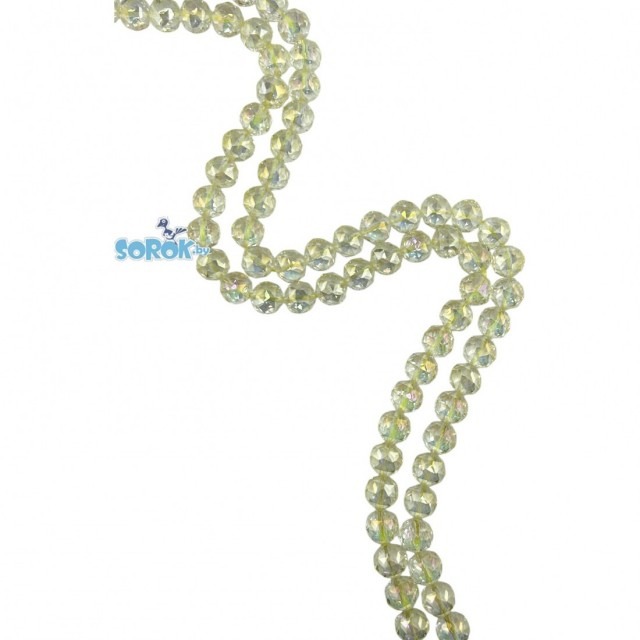 БУСИНА из стекла, шар с огр. 