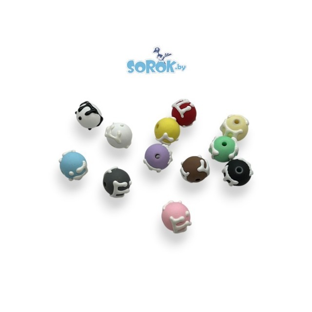 БУСИНА, акрил, джелато, 15мм