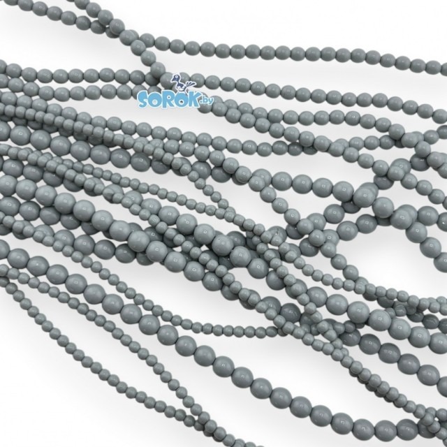 Жемчуг COTOBE, Ceramic Grey (GPR107)