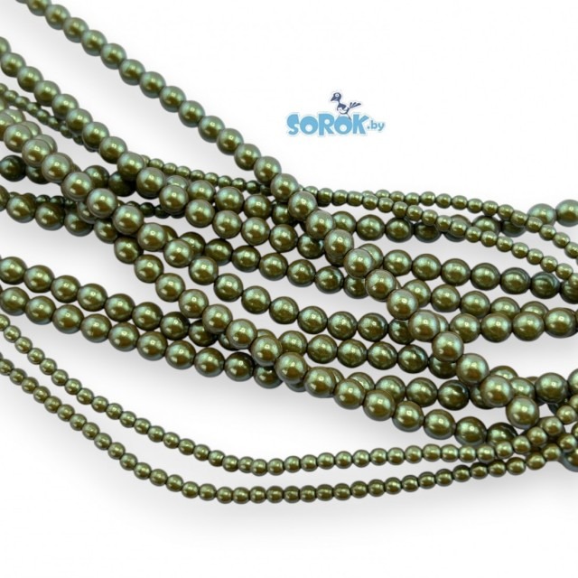 Жемчуг COTOBE, Pearlescent Khaki