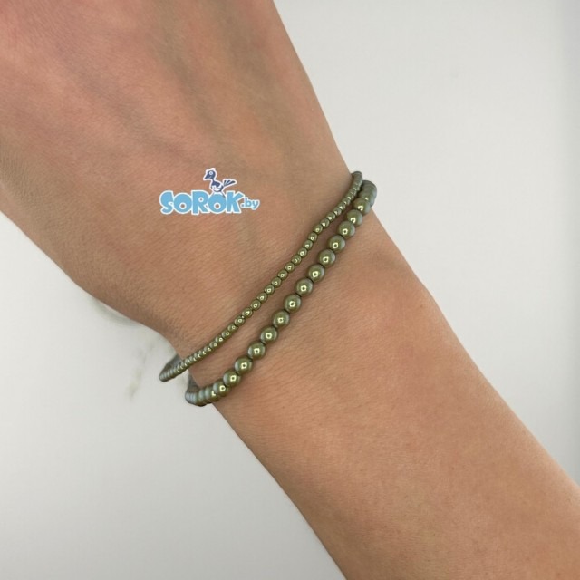 Жемчуг COTOBE, Pearlescent Khaki