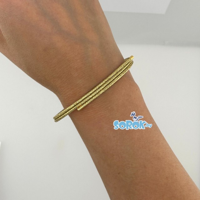 ОСНОВА магнитная для браслета, цвет золото, 50см