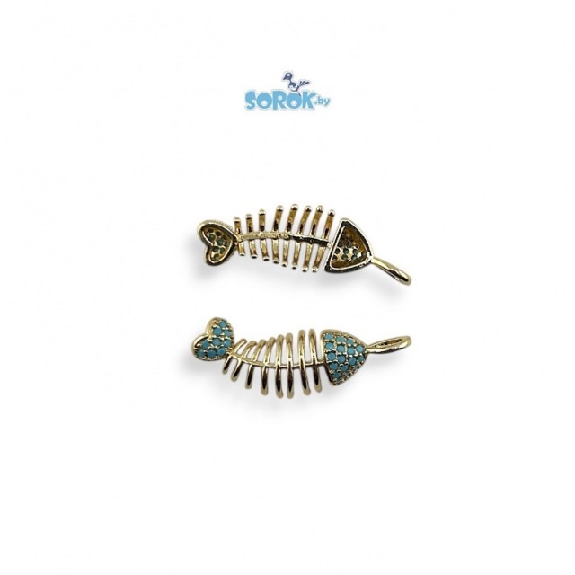 ПОДВЕСКА с цирконами Blue, 