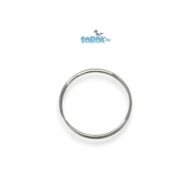 МЕМОРИ ПРОВОЛОКА для браслета, темное серебро /виток