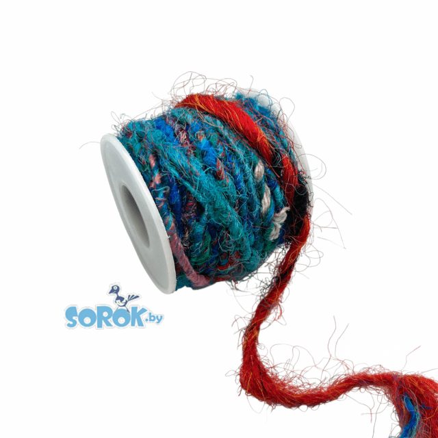ШЕЛКОВАЯ нить, букле, Paradise, 2-3мм