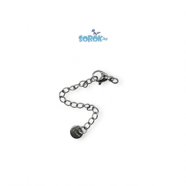 ЗАМОК лобстер c цепочкой, сталь