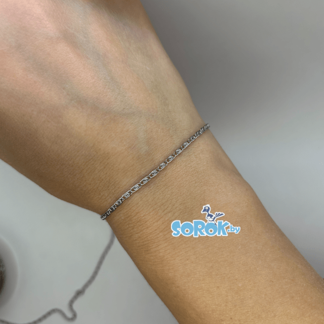 ЦЕПЬ змейка, стальная (5х2мм)