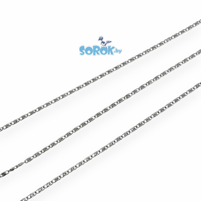 ЦЕПЬ змейка, стальная (5х2мм)