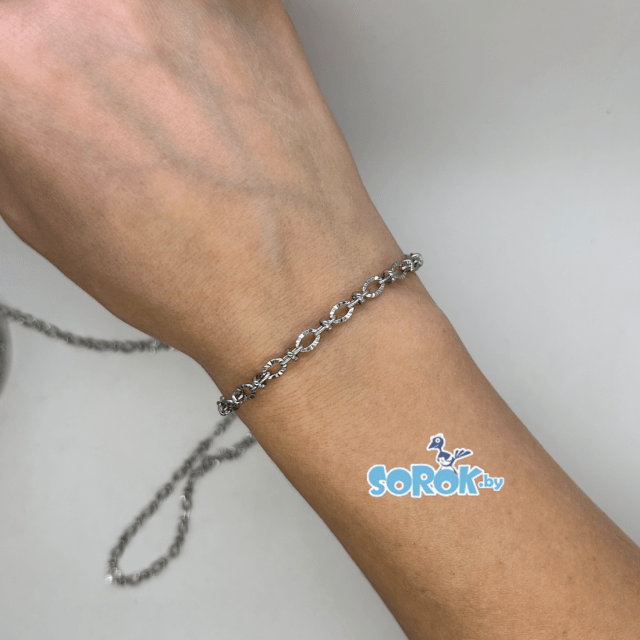 ЦЕПЬ овал ювелирная 