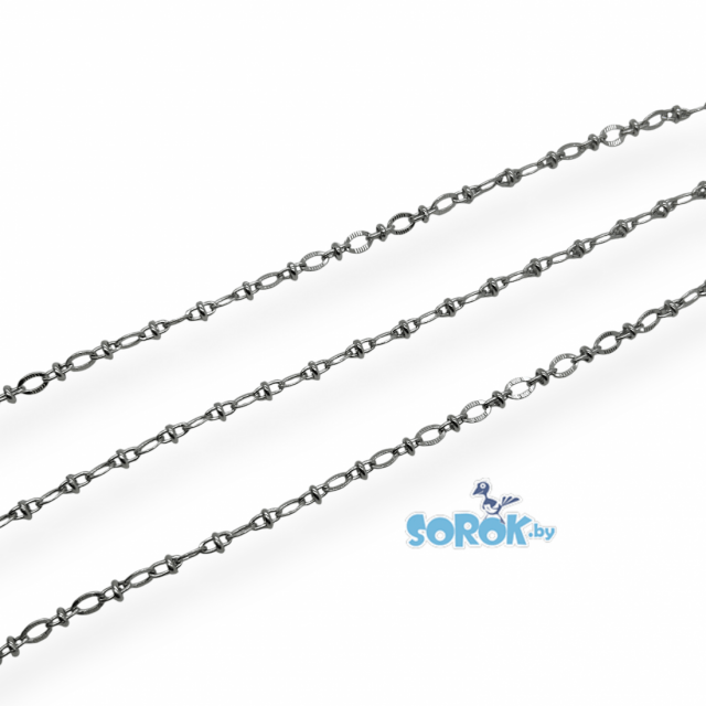 ЦЕПЬ овал ювелирная 