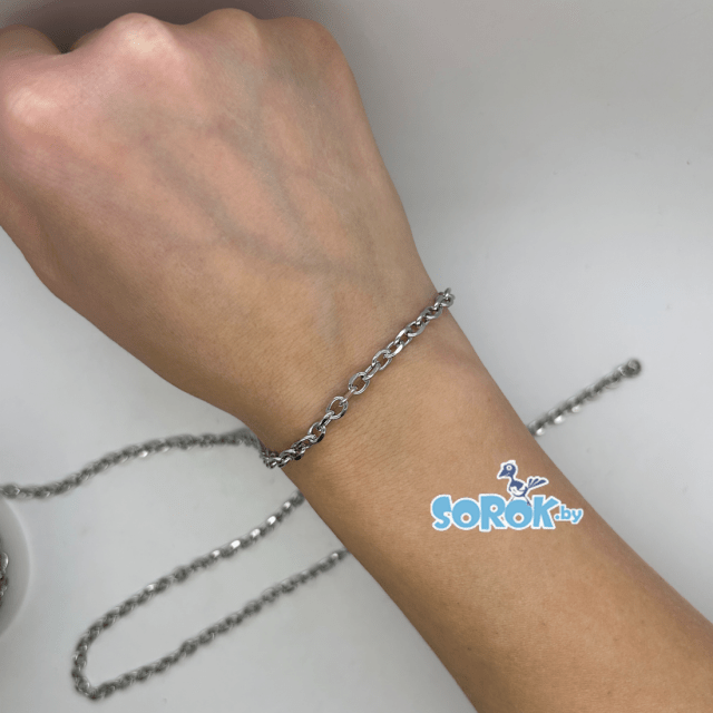 ЦЕПЬ якорная граненая, сталь (6х4,5мм)