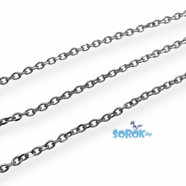 ЦЕПЬ якорная граненая, сталь (6х4,5мм)