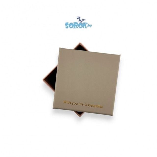 КОРОБКА подарочная, микс, 7x7см