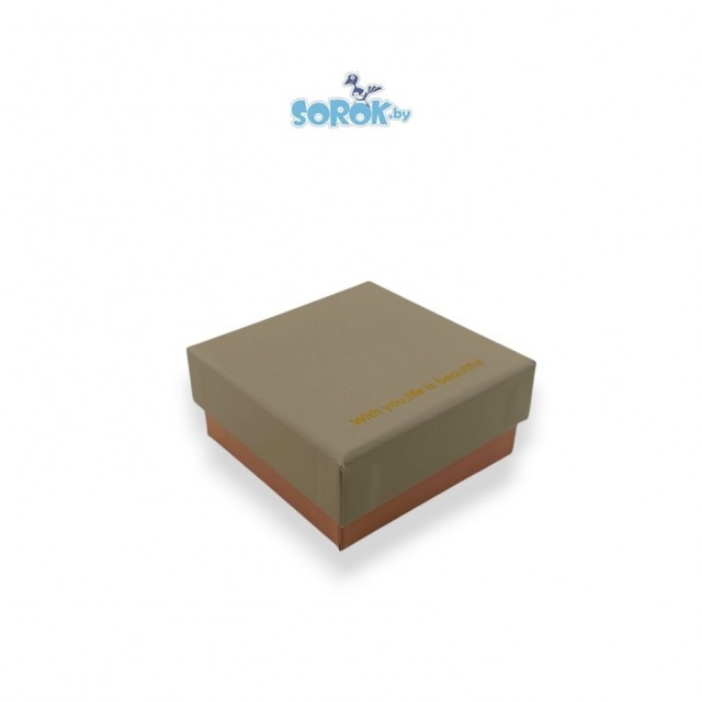 КОРОБКА подарочная, микс, 7x7см
