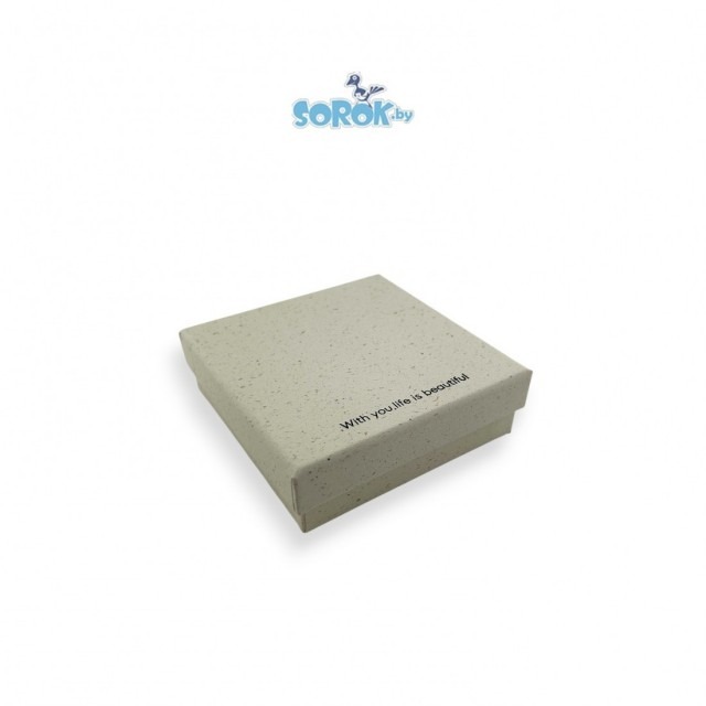 КОРОБКА подарочная, микс, 9x9см