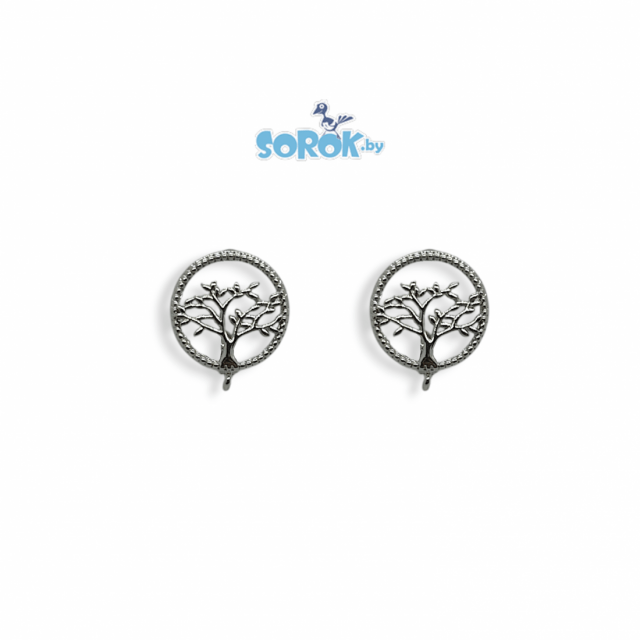 ШВЕНЗЫ родированные, дерево жизни, 18мм / ПАРА