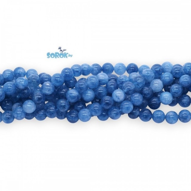 КВАРЦ тонированный, Bermuda blue
